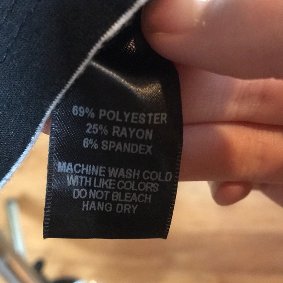 Black and white striped half sleeved lulus - Picture 6 of 6